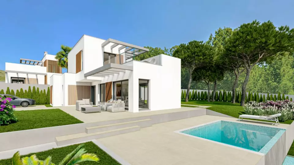 Green Horizon Villas in Finestrat - exterior photo 1