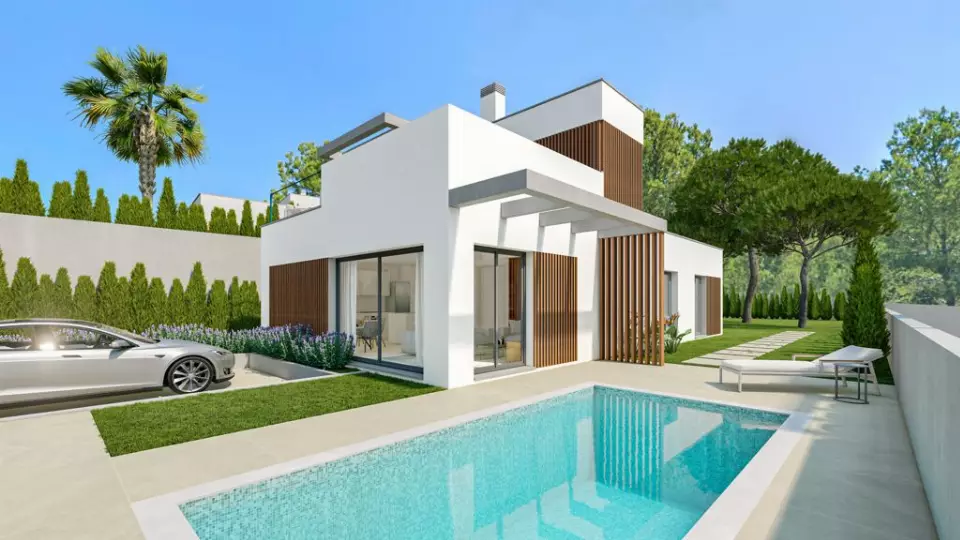 Green Horizon Villas in Finestrat - extérieur photo 1