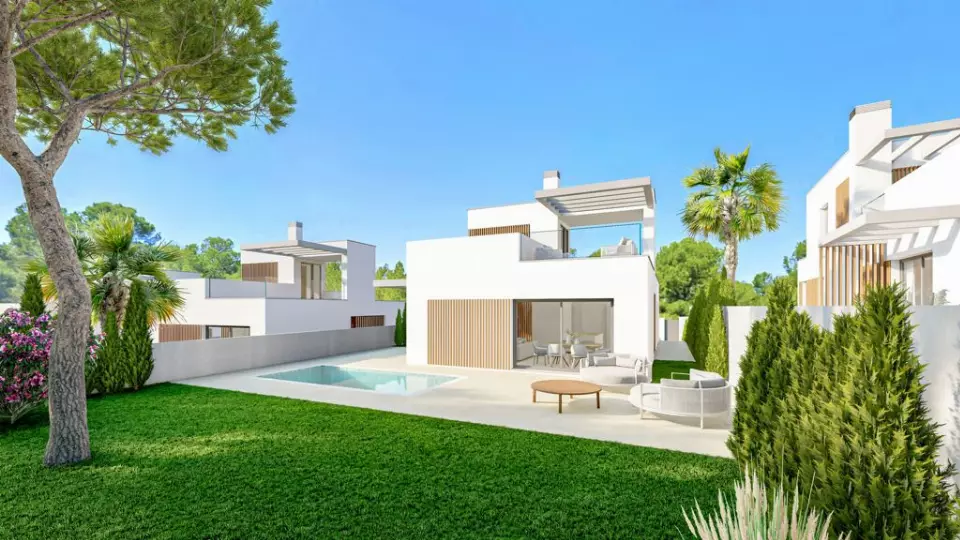 Green Horizon Villas in Finestrat - extérieur photo 1
