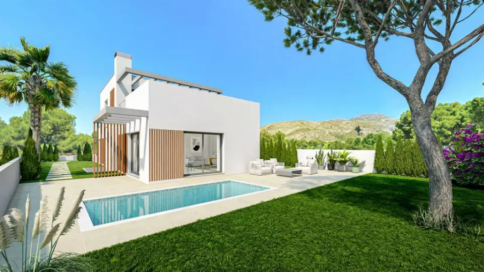 Green Horizon Villas in Finestrat - extérieur photo 1