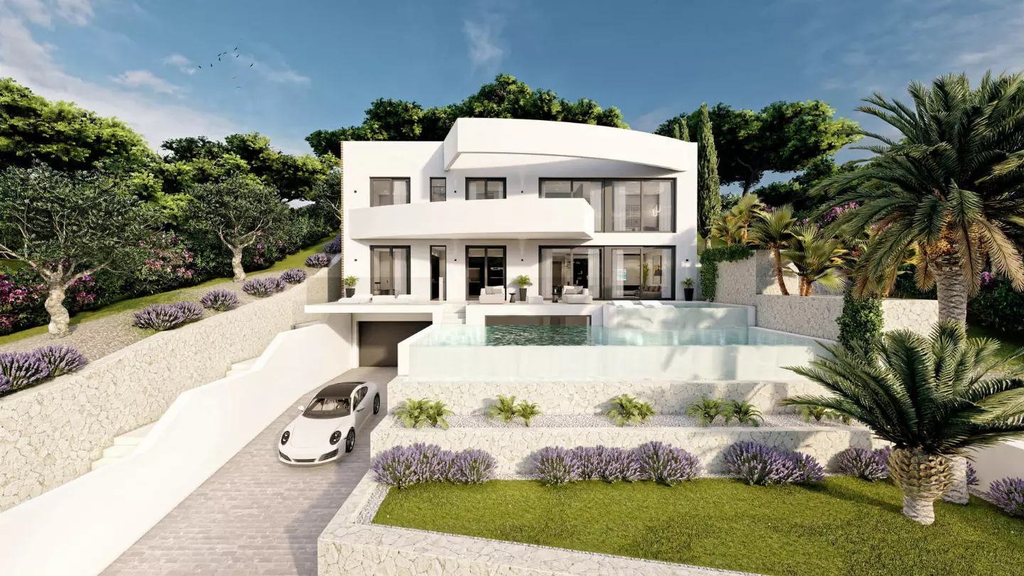 Chalet Villa Paraiso in Altea - exterior foto 1
