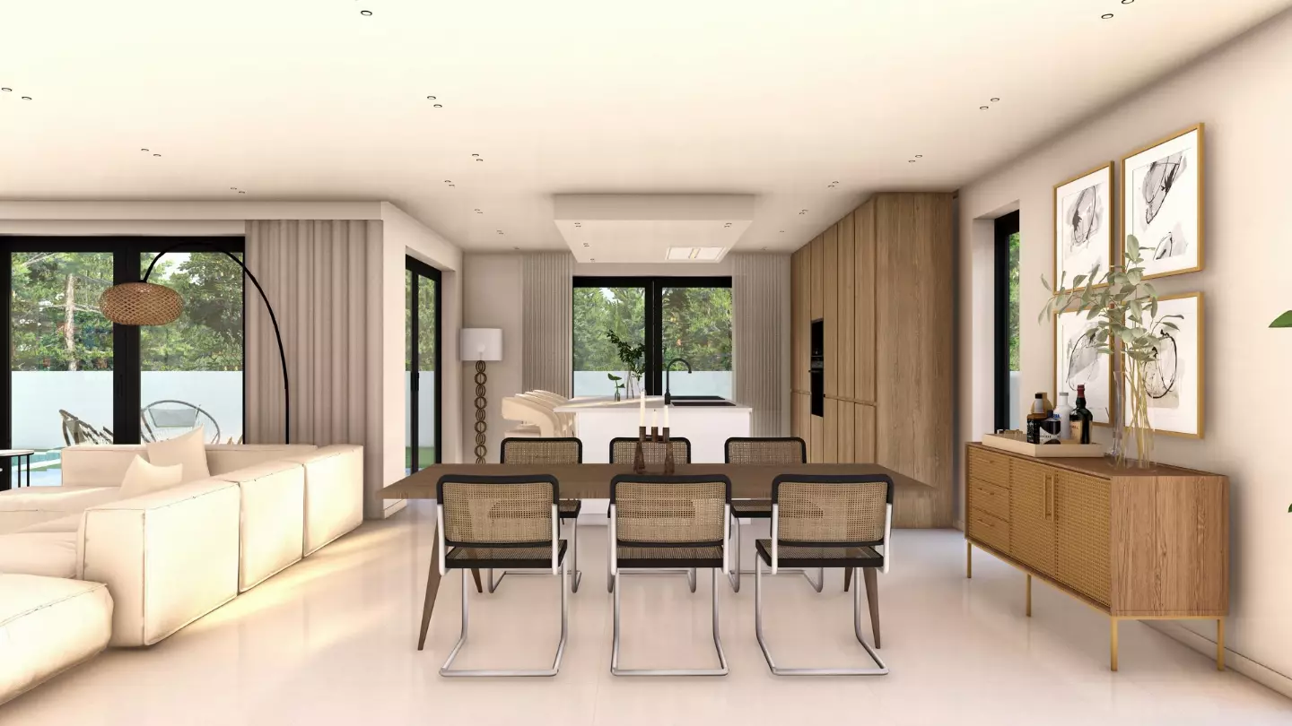 El Duque Villas in Finestrat - Außenansicht Foto 1