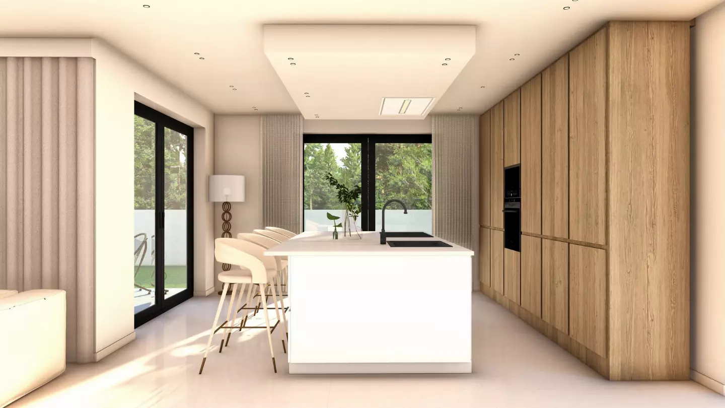 El Duque Villas in Finestrat - Außenansicht Foto 1