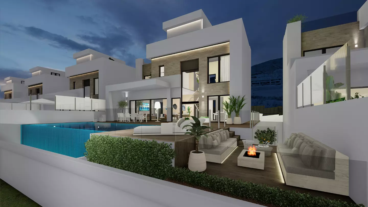Residencial Orange in Finestrat - extérieur photo 1