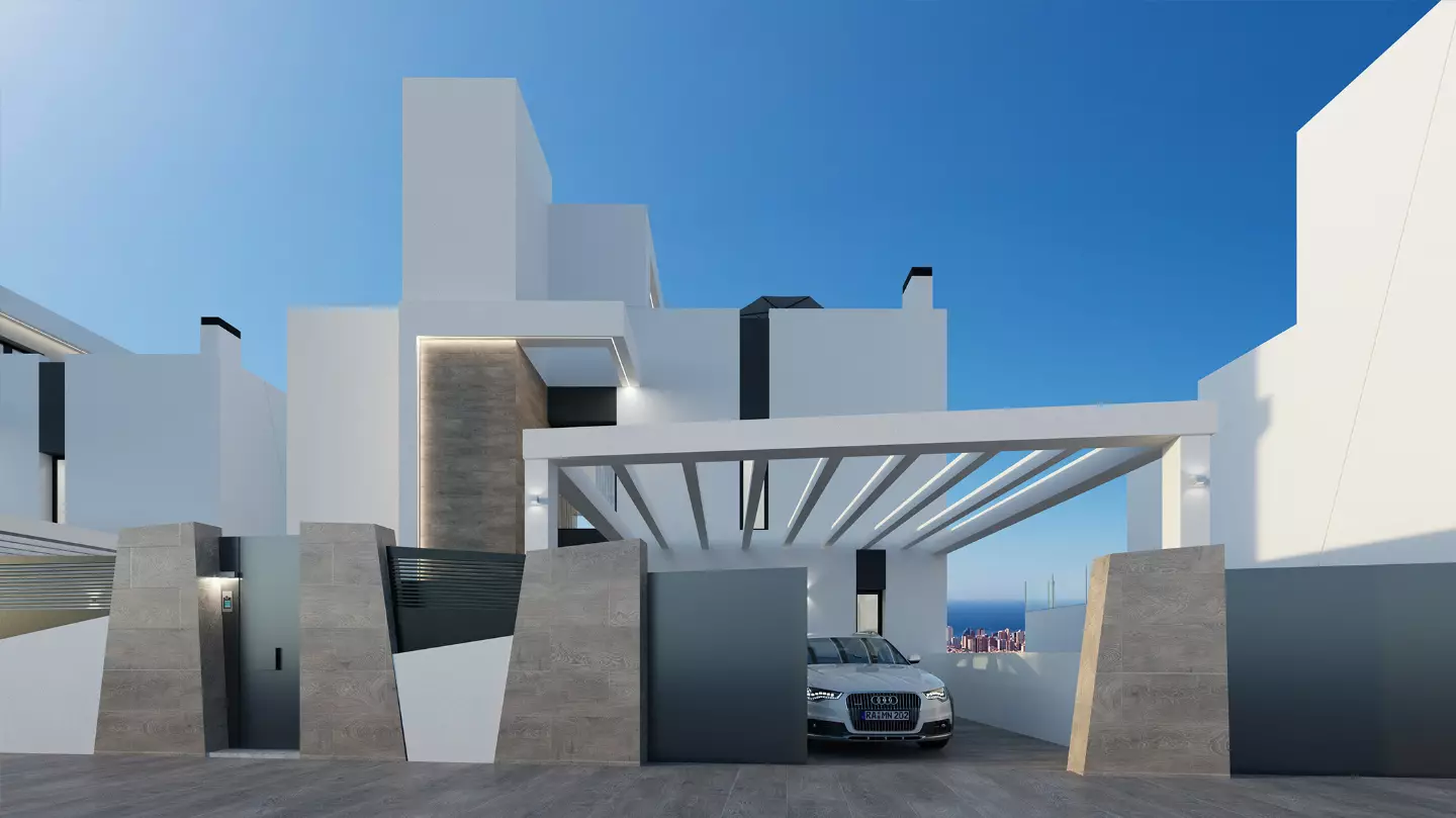 Residencial Orange in Finestrat - extérieur photo 1