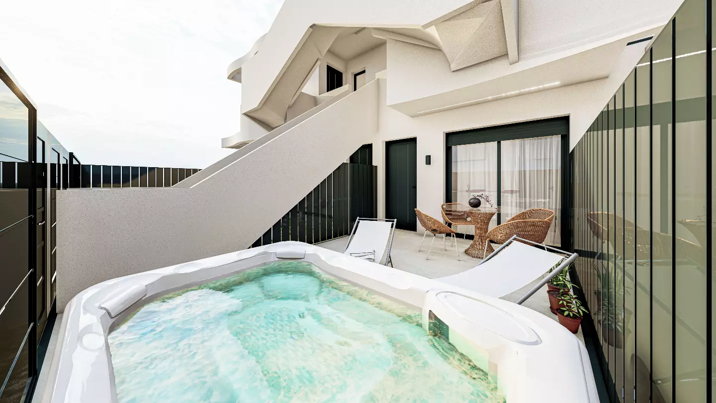Alma Bungalows 2 in San Pedro del Pinatar - eksteriør foto 1